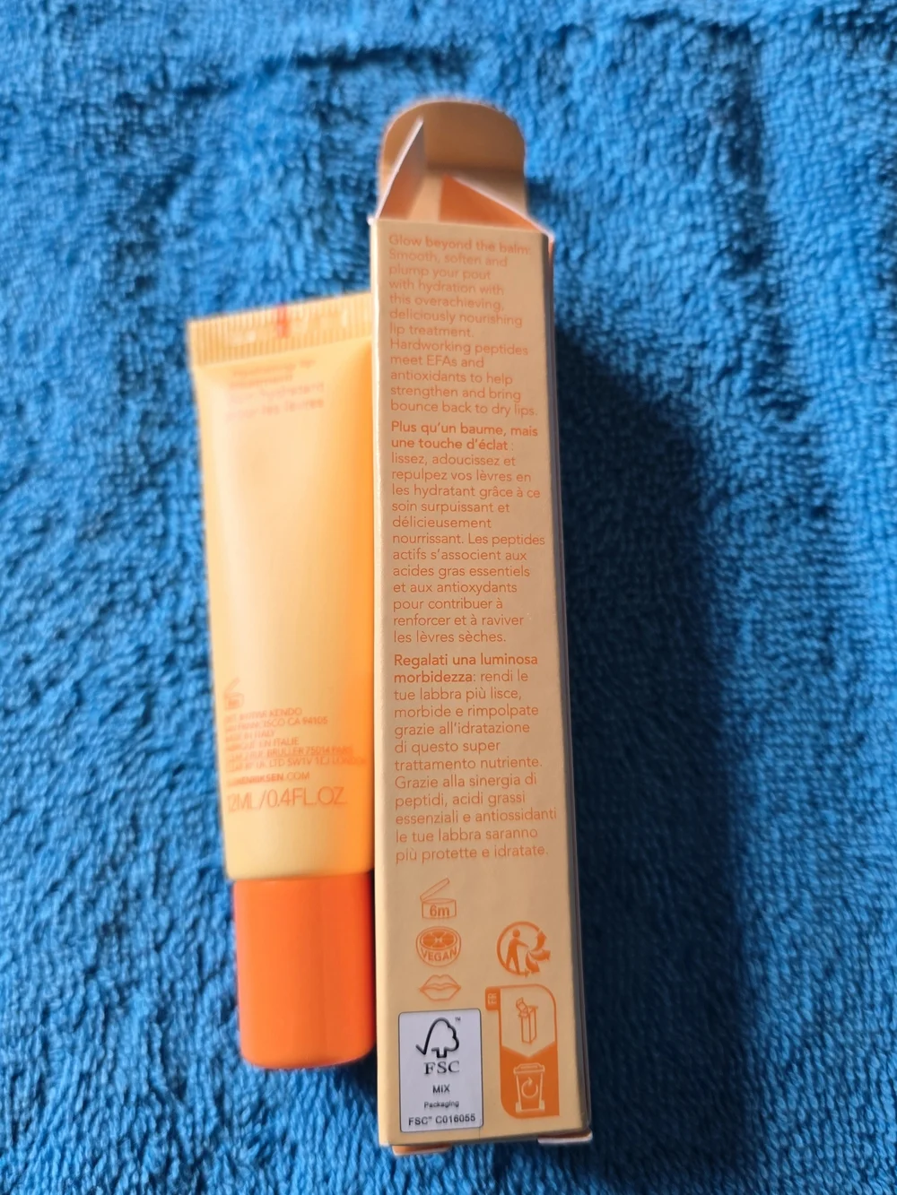 Ole Henriksen Pout Preserve Peptide Lip Treatment Orange NWT